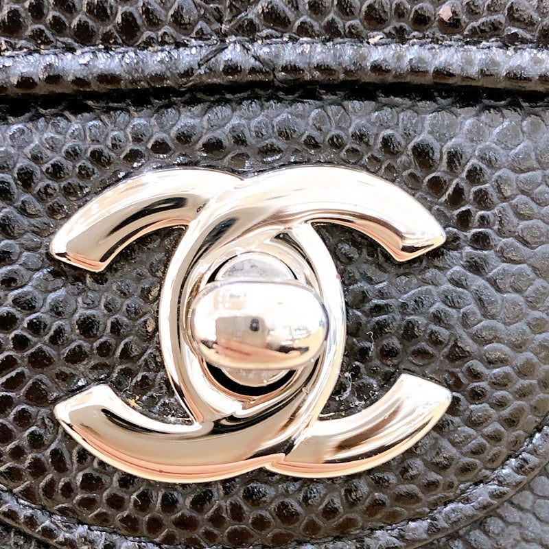 シャネル CHANEL マトラッセ25 A01112  ブラック/SV金具 キャビアスキン レディース ショルダーバッグ