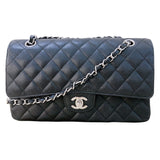 シャネル CHANEL マトラッセ25 A01112  ブラック/SV金具 キャビアスキン レディース ショルダーバッグ