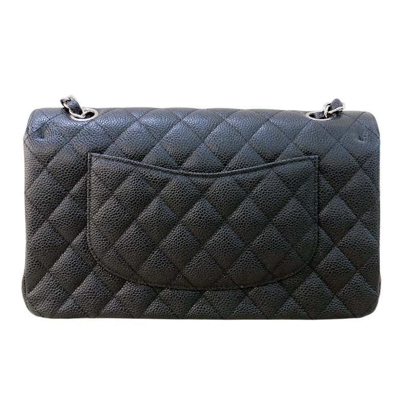シャネル CHANEL マトラッセ25 A01112  ブラック/SV金具 キャビアスキン レディース ショルダーバッグ