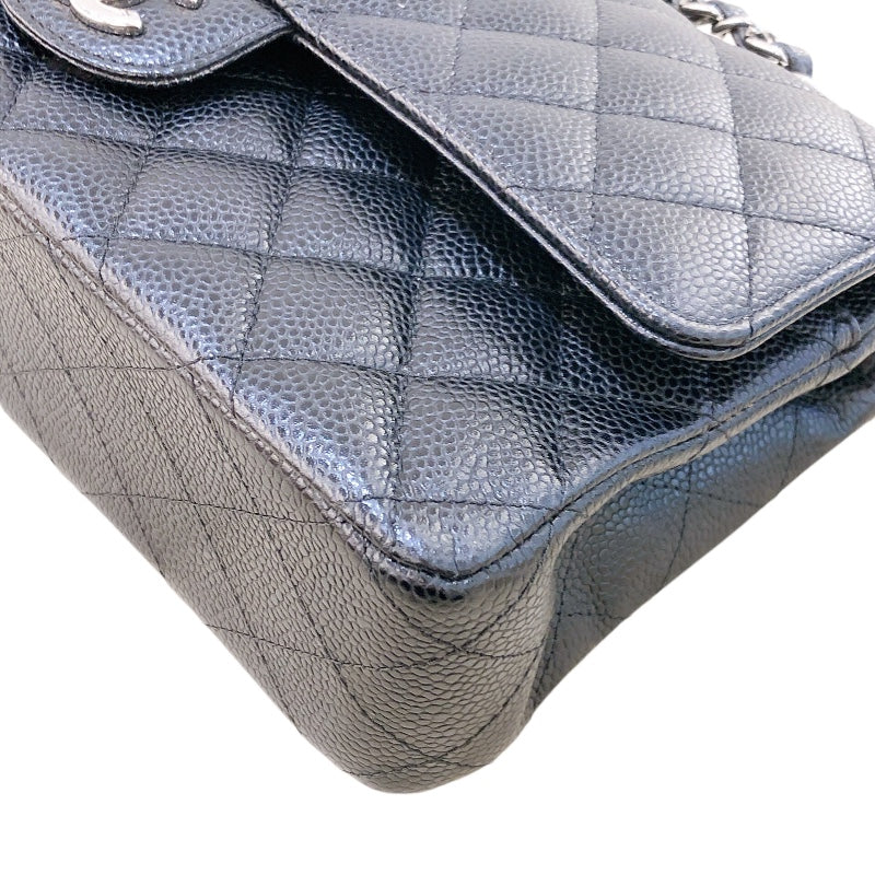 シャネル CHANEL マトラッセ25 A01112  ブラック/SV金具 キャビアスキン レディース ショルダーバッグ