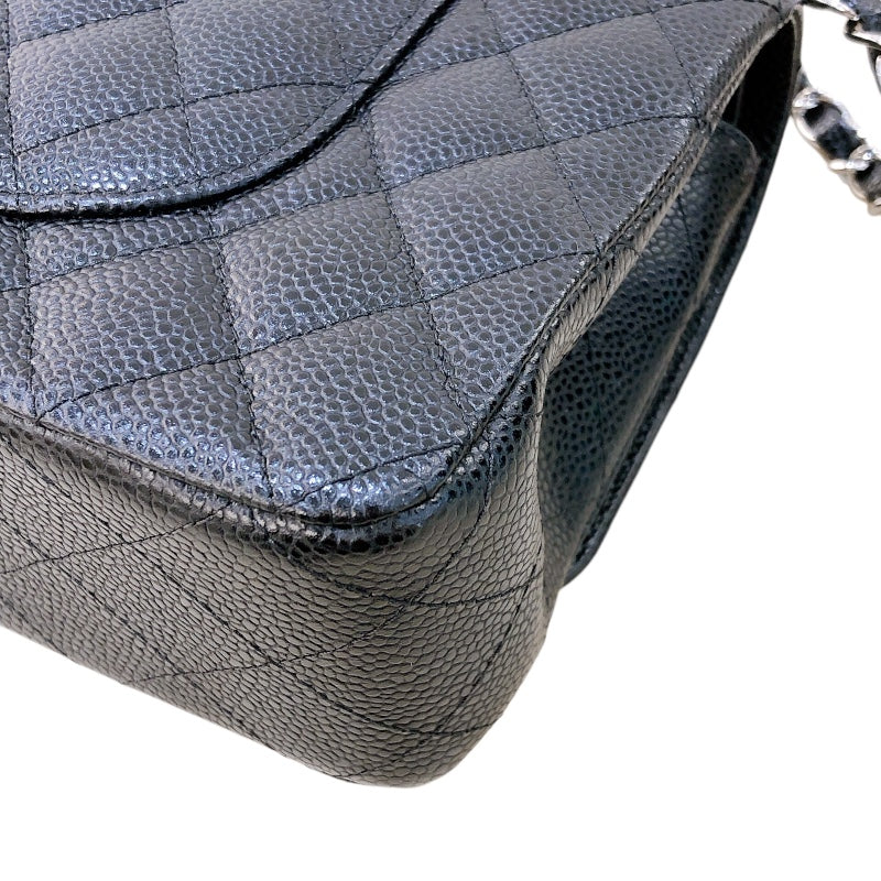 シャネル CHANEL マトラッセ25 A01112  ブラック/SV金具 キャビアスキン レディース ショルダーバッグ