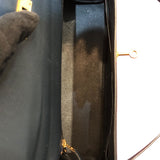 エルメス HERMES ケリー35 内縫い □A刻 ディープブルー ゴールド金具 クシュベル レディース ハンドバッグ