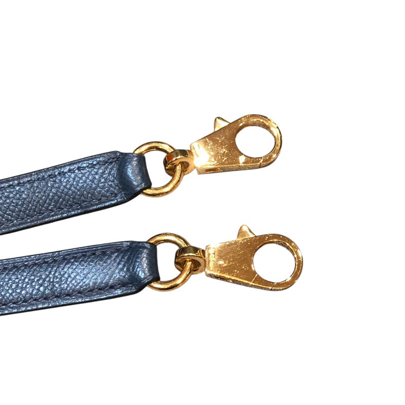 エルメス HERMES ケリー35 内縫い □A刻 ディープブルー ゴールド金具 クシュベル レディース ハンドバッグ