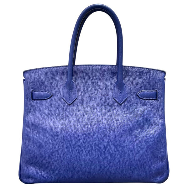 エルメス HERMES バーキン30 C刻 ブルーエレクトリック・ゴールド金具 エプソン レディース ハンドバッグ