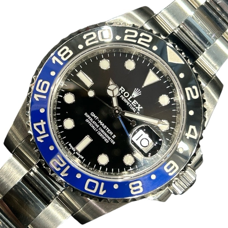 ロレックス ROLEX GMTマスター2 116710BLNR ステンレススチール メンズ 腕時計