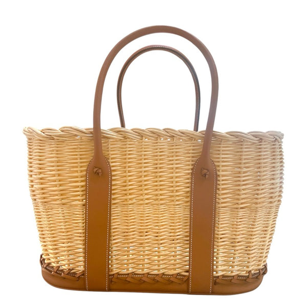 HERMES エルメス ラウンド トレー ガラス付 オズレ GM