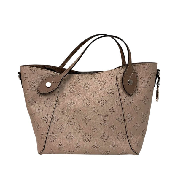 ルイ・ヴィトン LOUIS VUITTON ヒナPM M54351 ベージュ シルバー金具 マヒナ レディース ハンドバッグ