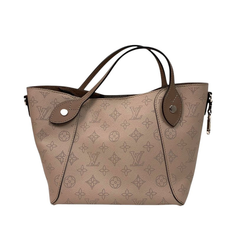 ルイ・ヴィトン LOUIS VUITTON ヒナPM M54351 ベージュ シルバー金具 マヒナ レディース ハンドバッグ