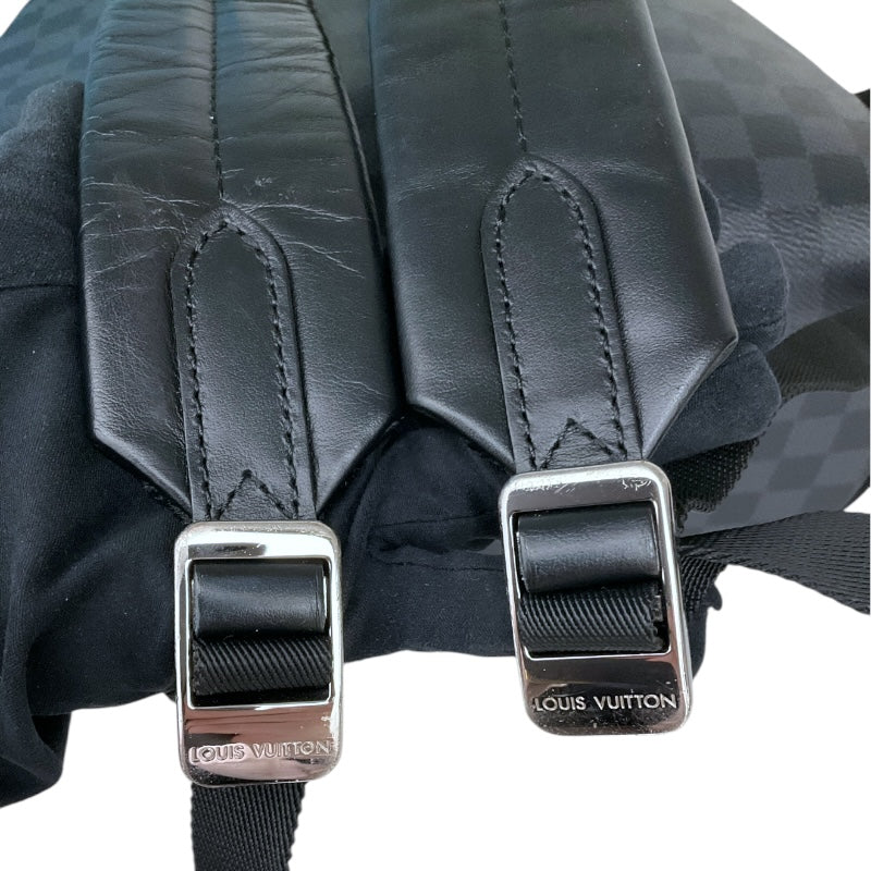 ルイ・ヴィトン LOUIS VUITTON ジョッシュＮＶ N40365 ブラック ダミエ・グラフィット メンズ リュック・デイパック