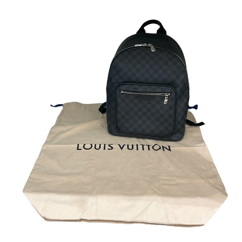 ルイ・ヴィトン LOUIS VUITTON ジョッシュＮＶ N40365 ブラック ダミエ・グラフィット メンズ リュック・デイパック