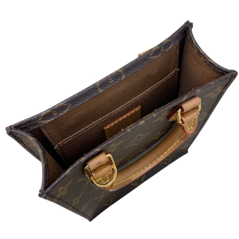 ルイ・ヴィトン LOUIS VUITTON プティット・サックプラ M69442 モノグラム ゴールド金具 レディース ショルダーバッグ