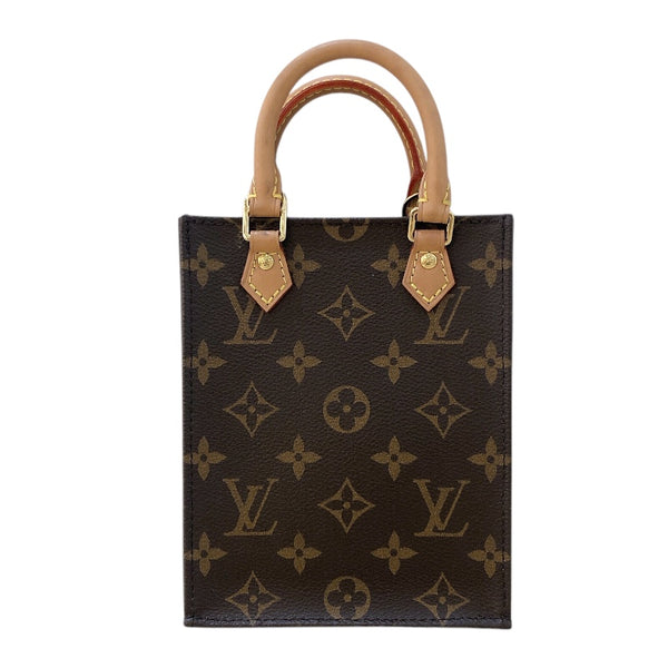 ルイ・ヴィトン LOUIS VUITTON プティット・サックプラ M69442 モノグラム ゴールド金具 レディース ショルダーバッグ