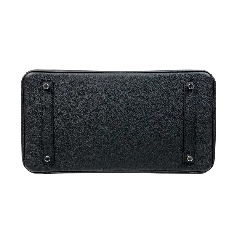 エルメス HERMES バーキン35 B刻 ブラック シルバー金具 トゴ レディース ハンドバッグ
