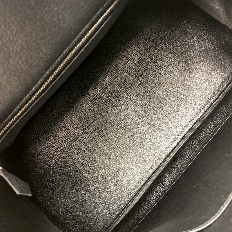 エルメス HERMES バーキン35 B刻 ブラック シルバー金具 トゴ レディース ハンドバッグ