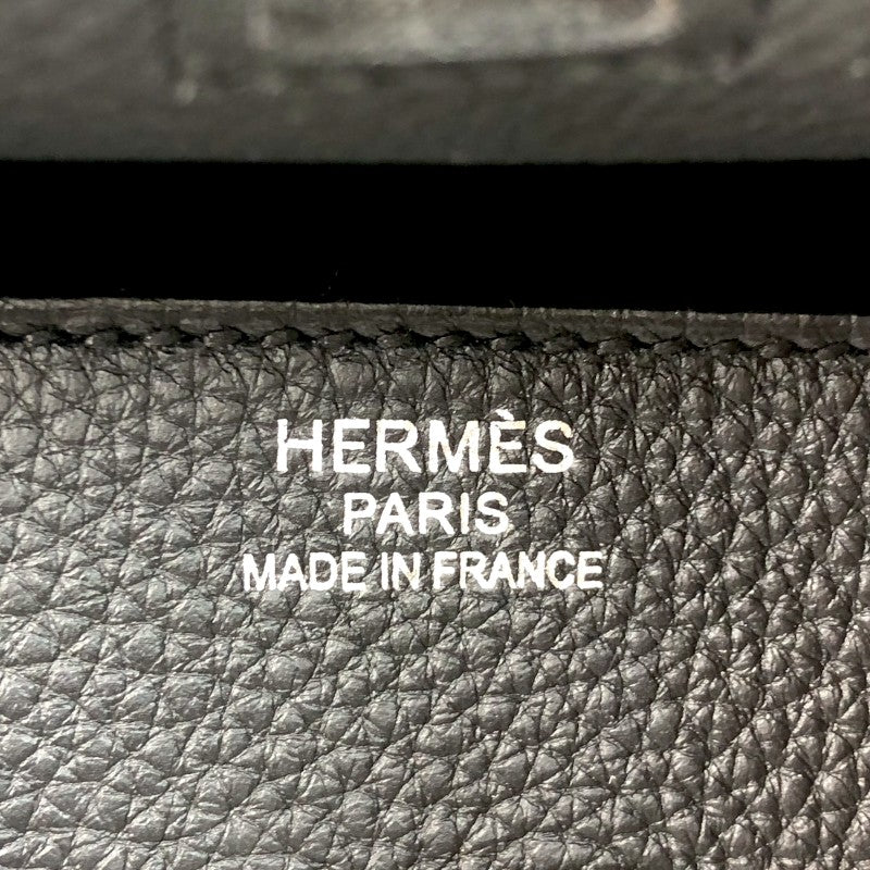 エルメス HERMES バーキン35 B刻 ブラック シルバー金具 トゴ レディース ハンドバッグ