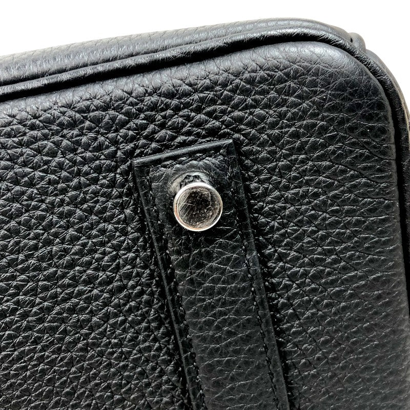 エルメス HERMES バーキン35 B刻 ブラック シルバー金具 トゴ レディース ハンドバッグ