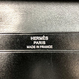 エルメス HERMES ベアンミニ B刻 ブラック ブラック金具 ボックスカーフ レディース カードケース