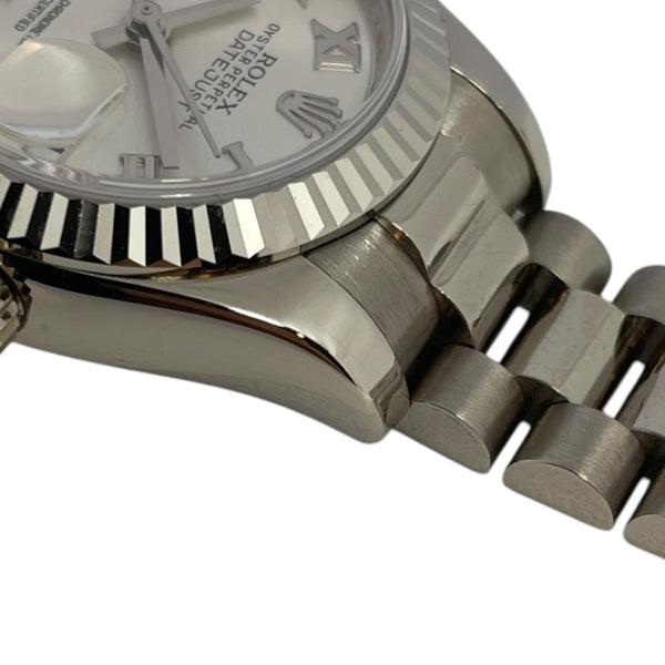 ロレックス ROLEX デイトジャスト26 M番 179179 シルバー K18WG 自動巻き レディース 腕時計