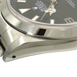 ロレックス ROLEX エクスプローラー1 ブラックアウト ホワイトレター N番 14270 ブラック SS メンズ 腕時計