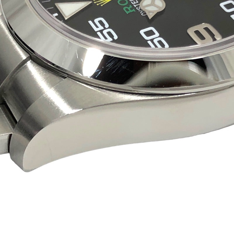 ロレックス ROLEX エアキング ランダムシリアル 116900 ブラック SS 自動巻き メンズ 腕時計