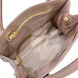 プラダ PRADA モノクローム 2WAY ハンドバッグ 1BA155 ピンクベージュ サフィアーノレザー レディース ハンドバッグ