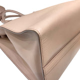 プラダ PRADA モノクローム 2WAY ハンドバッグ 1BA155 ピンクベージュ サフィアーノレザー レディース ハンドバッグ