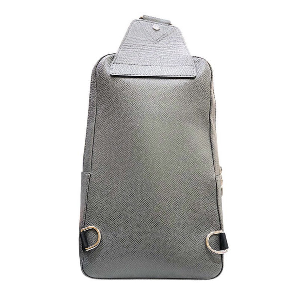 ルイ・ヴィトン LOUIS VUITTON アヴェニュ・スリングバッグ M30801 グレー カーフ タイガ メンズ ショルダーバッグ