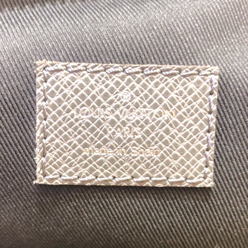 ルイ・ヴィトン LOUIS VUITTON アヴェニュ・スリングバッグ M30801 グレー カーフ タイガ メンズ ショルダーバッグ