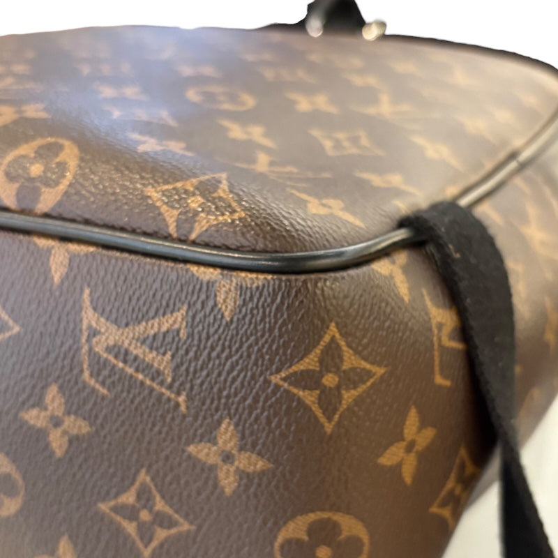 ルイ・ヴィトン LOUIS VUITTON ジョッシュ M41530 ブラウン モノグラムキャンバス・マカサー レディース リュック・デイパック