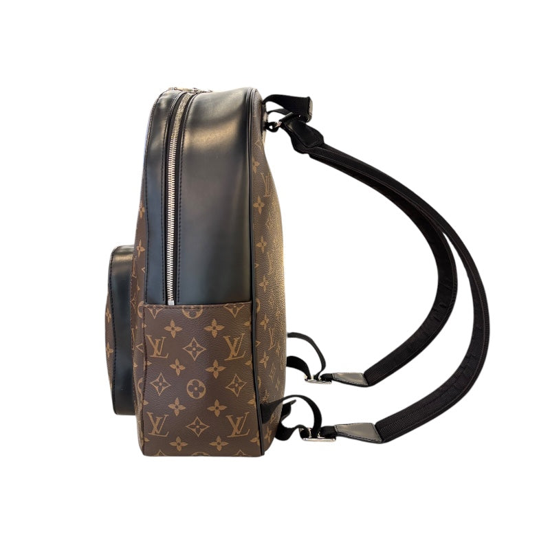 ルイ・ヴィトン LOUIS VUITTON ジョッシュ M41530 ブラウン モノグラムキャンバス・マカサー レディース リュック・デイパック