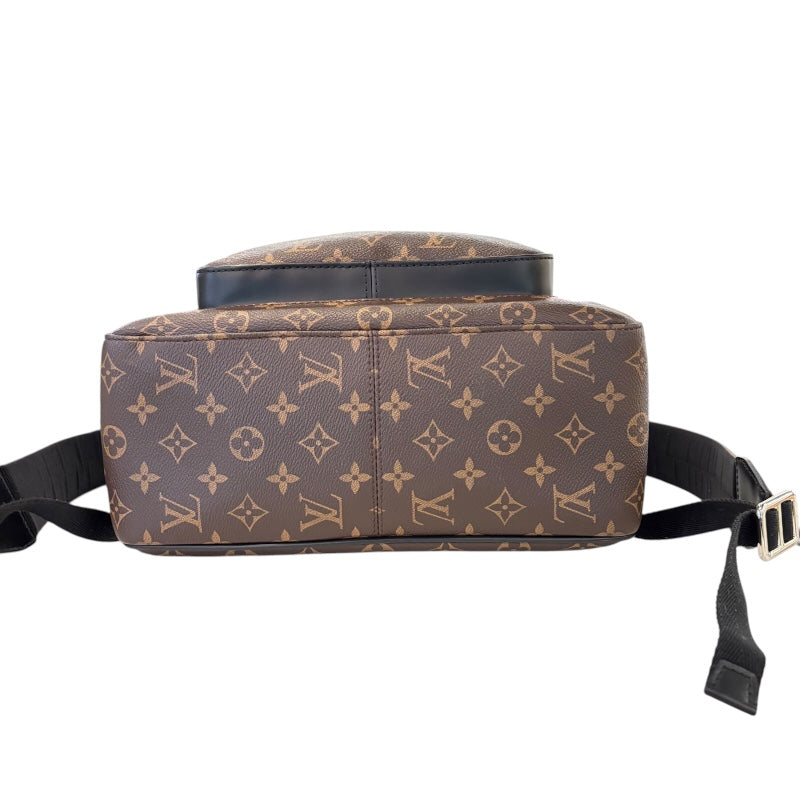 ルイ・ヴィトン LOUIS VUITTON ジョッシュ M41530 ブラウン モノグラムキャンバス・マカサー レディース リュック・デイパック