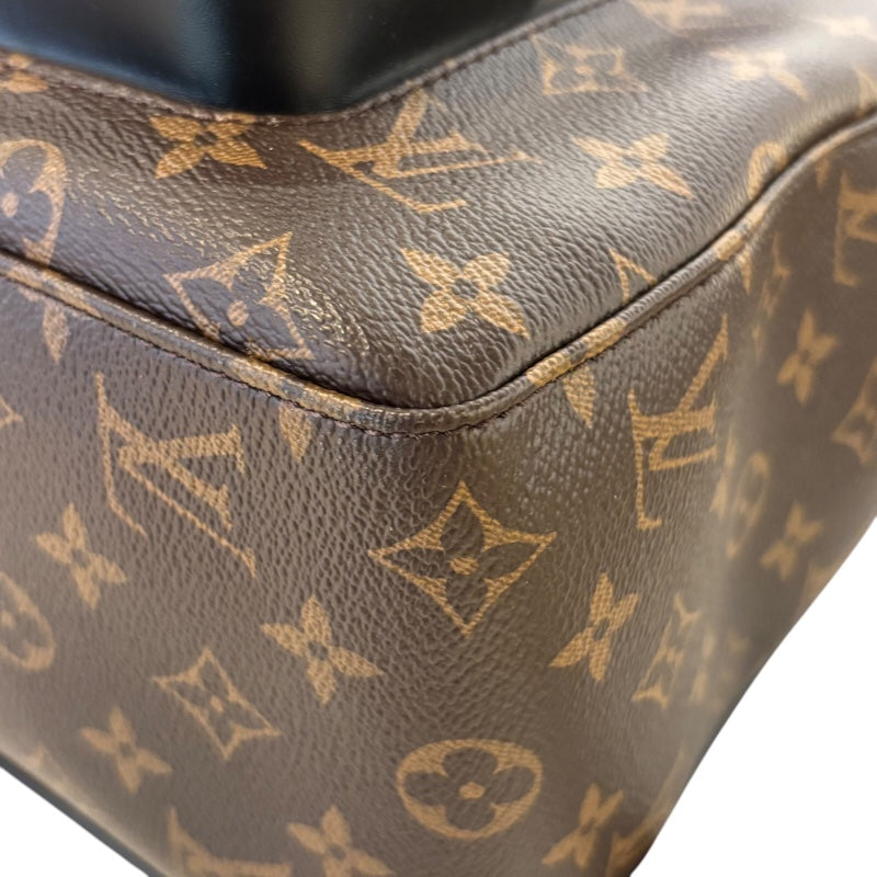 ルイ・ヴィトン LOUIS VUITTON ジョッシュ M41530 ブラウン モノグラムキャンバス・マカサー レディース リュック・デイパック