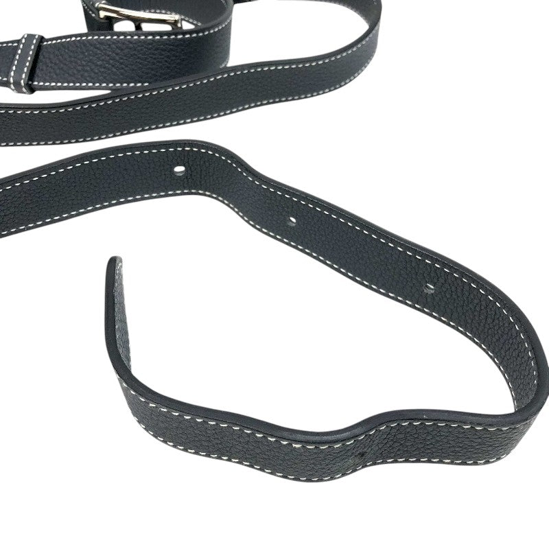 エルメス HERMES サックアデペッシュ21 B刻 グリミスティ×ヴェールヴェルティゴ×ジョーヌプッサン シルバー金具 トゴ レディース ショルダーバッグ