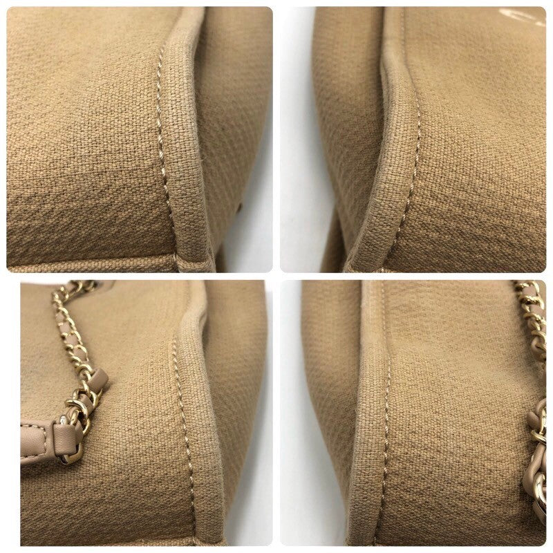 シャネル ショルダーバッグ ベージュ VINTAGE CHANEL/シャネル】Wild stitch ショルダーバッグ（ショルダー