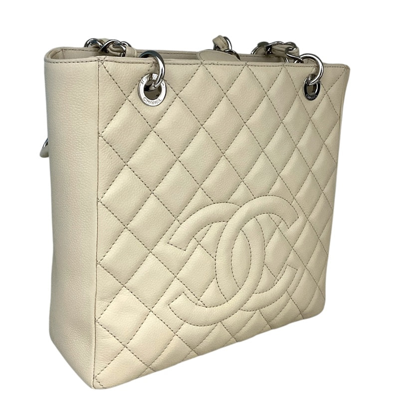 シャネル CHANEL PSTチェーントートバッグ A50994 クリーム