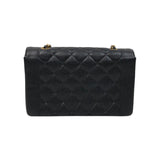 シャネル CHANEL ダイアナ25 A01165 3番台 ブラック ゴールド金具 キャビアスキン レディース ショルダーバッグ