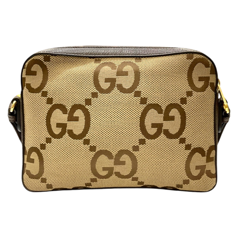 グッチ GUCCI ジャンボGG メッセンジャーバッグ 675891 ブラウン キャメル ジャンボGGキャンバス/レザー ユニセックス ショ |  中古ブランドリユースショップ OKURA(おお蔵)