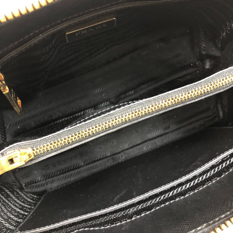 プラダ PRADA サフィアーノクラス2WAYハンドバッグ 1BA838 ブラック ゴールド金具 サフィアーノレザー レディース ハンドバッグ