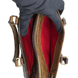 ルイ・ヴィトン LOUIS VUITTON オンザゴー EW M46653 ブラウン モノグラム・リバース キャンバス レディース ショルダーバッグ