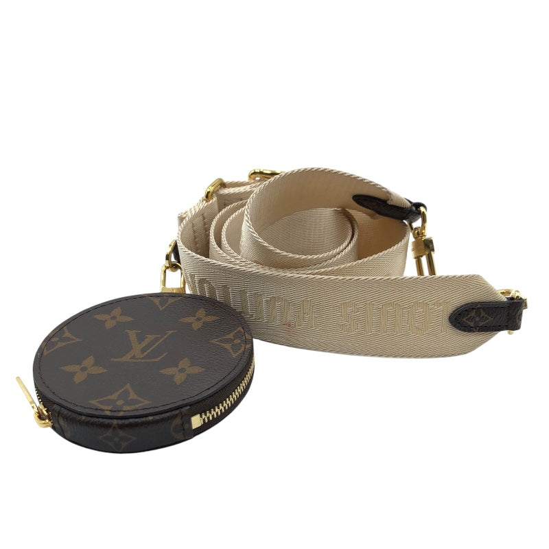 ルイ・ヴィトン LOUIS VUITTON オンザゴー EW M46653 ブラウン モノグラム・リバース キャンバス レディース ショルダーバッグ