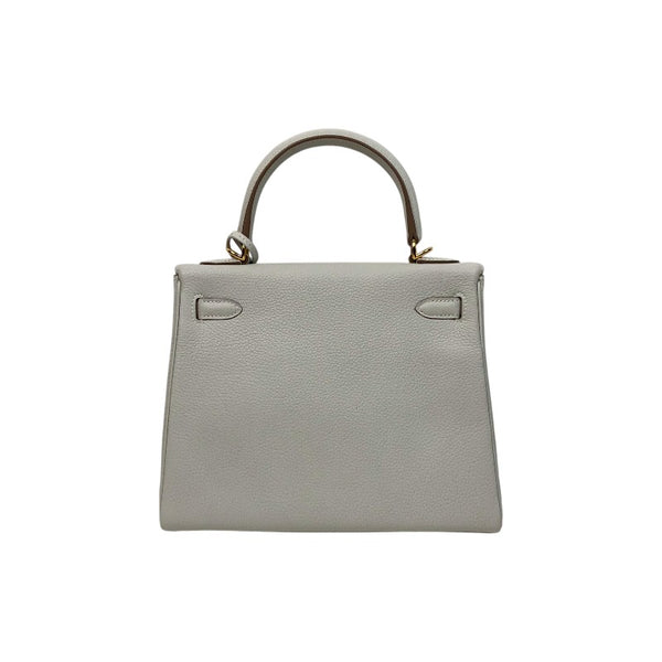 エルメス HERMES ケリー25 内縫い B刻 ニューグリペール ゴールド金具 トゴ レディース 2wayハンドバッグ