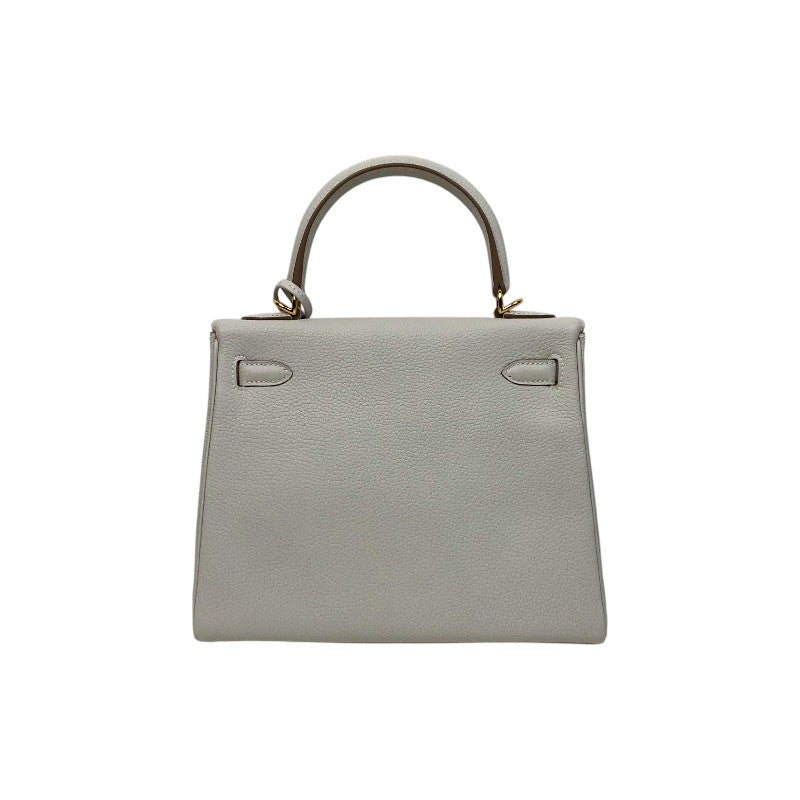 エルメス HERMES ケリー25 内縫い B刻 ニューグリペール