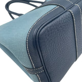 エルメス HERMES ガーデンパーティTPM □O刻 ブルー ネゴンダ レディース ハンドバッグ