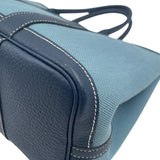 エルメス HERMES ガーデンパーティTPM □O刻 ブルー ネゴンダ レディース ハンドバッグ