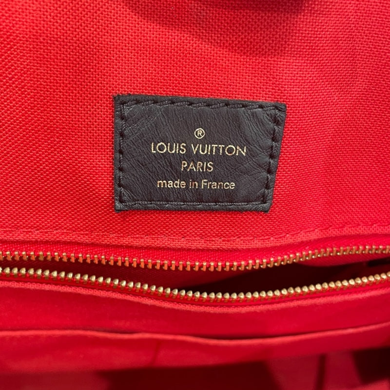 ルイ・ヴィトン LOUIS VUITTON オンザゴーGM M45320 ブラウン モノグラムジャイアント・リバース ユニセックス トートバッグ