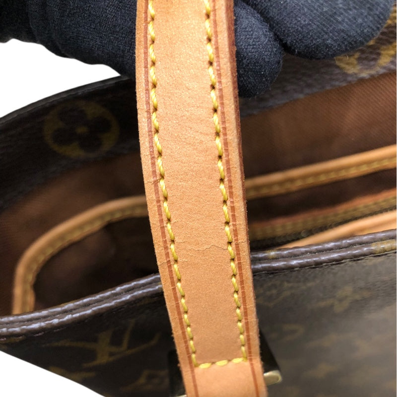 ルイ・ヴィトン LOUIS VUITTON ヴァヴァンPM M51172 ブラウン PVC ヌメ革 レディース ハンドバッグ