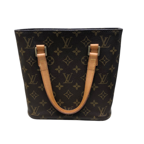ルイ・ヴィトン LOUIS VUITTON ヴァヴァンPM M51172 ブラウン PVC ヌメ革 レディース ハンドバッグ