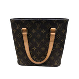 ルイ・ヴィトン LOUIS VUITTON ヴァヴァンPM M51172 ブラウン PVC ヌメ革 レディース ハンドバッグ