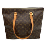 ルイ・ヴィトン LOUIS VUITTON カバ・メゾ M51151 ブラウン モノグラムキャンバス レディース トートバッグ
