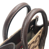 グッチ GUCCI ジャンボGG ミニトート 690406 ベージュ×ブラウン GGキャンバス レディース ハンドバッグ
